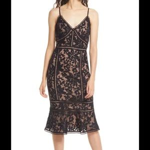 Lulus Alluring Love Lace Trumpet Dress